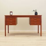 Teak desk, Danish design, 1970s, production: Denmark