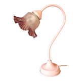 Lampe tulipe rose