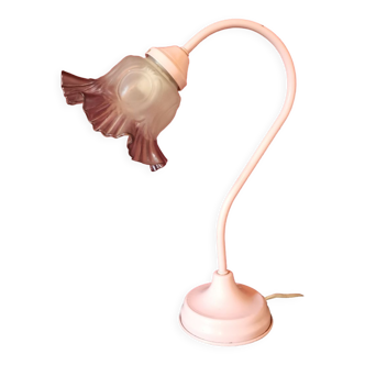 Lampe tulipe rose