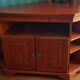 Solid wood corner TV cabinet Louis Philippe style
