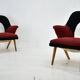Fauteuils vintage conçus par Miroslav Navrátil, 1969
