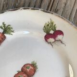 Set of 6 old dessert plates