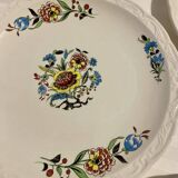 Set of 4 Digoin Sarreguemines Plates