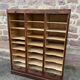 Curtain binder cabinet art deco 50s