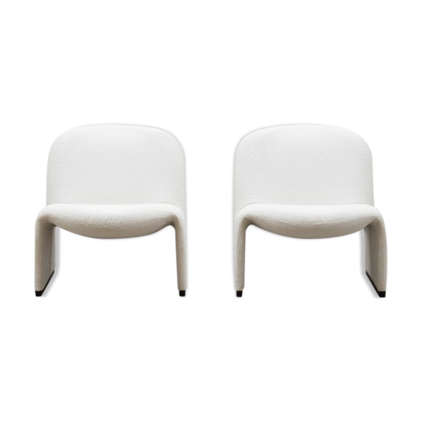 Ensemble de 2 fauteuils Alky par Giancarlo Piretti pour Castelli Italie.