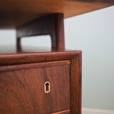Rosewood desk, Danish design, 1970s, made by Omann Jun