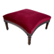 XIXth century pouf for two, stool footrest