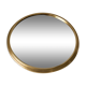 Plateau miroir doré années 50