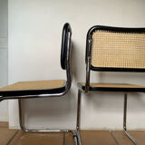 Chaises cesca B32 de Marcel Breuer