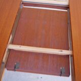 Scandinavian dining table extendable teak by Henry Walter Klein