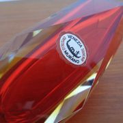 Vintage Italian Murano Glass Vase, 1960s