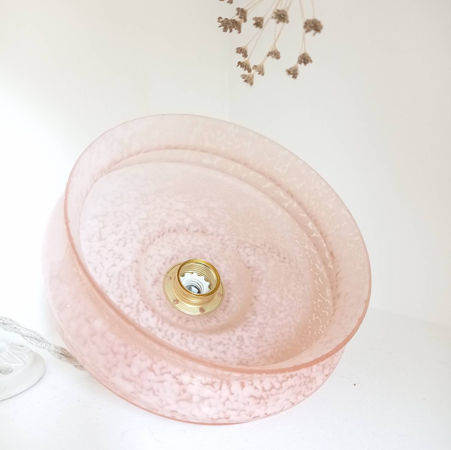 Clichy glass pendant light