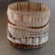 Vintage wool lampshade