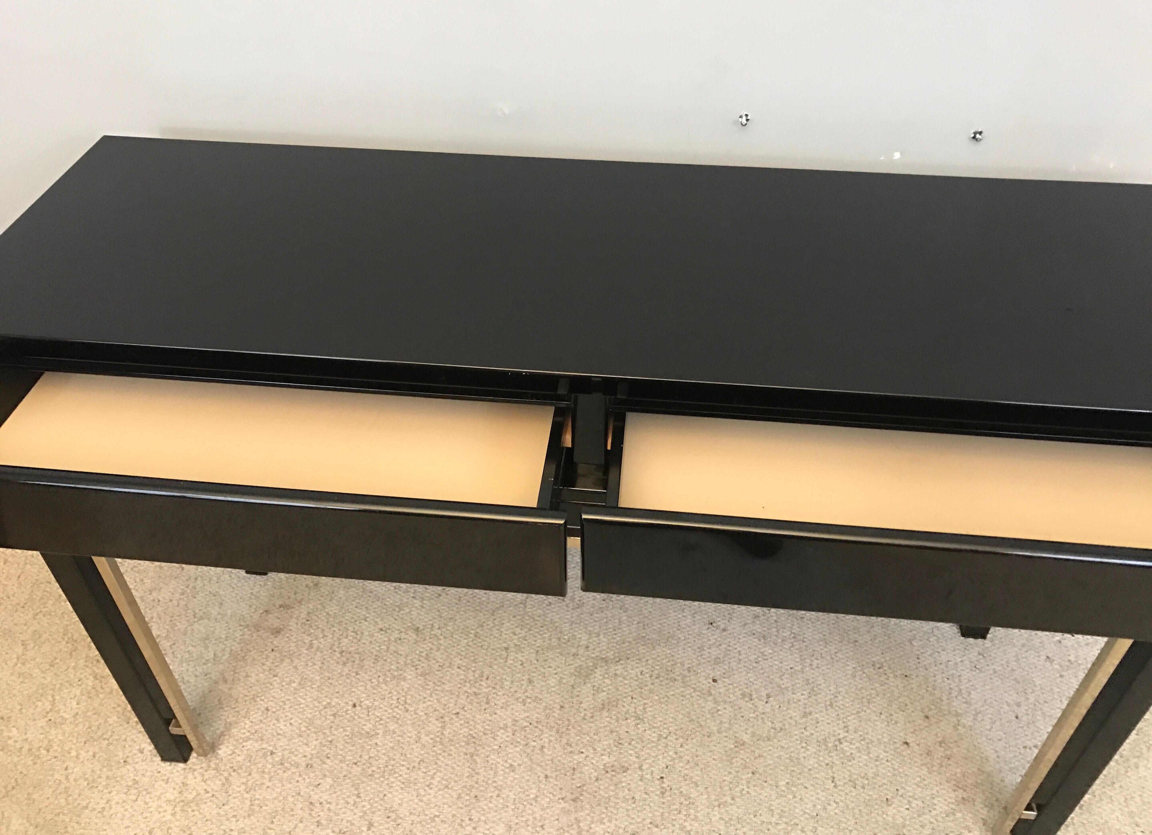 Console lacquered wood 1970