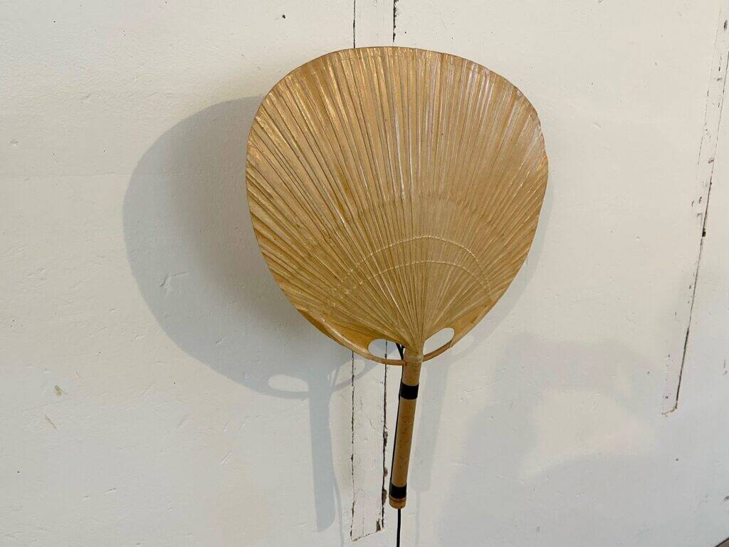 Ingo Maurer Uchiwa III wall lamps, M-Design 1973