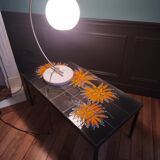 Table coffee ceramic tiles