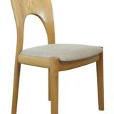 Set van 4 lichte eiken stoelen Niels Koefoed 'Morten' 'Vordingborg'