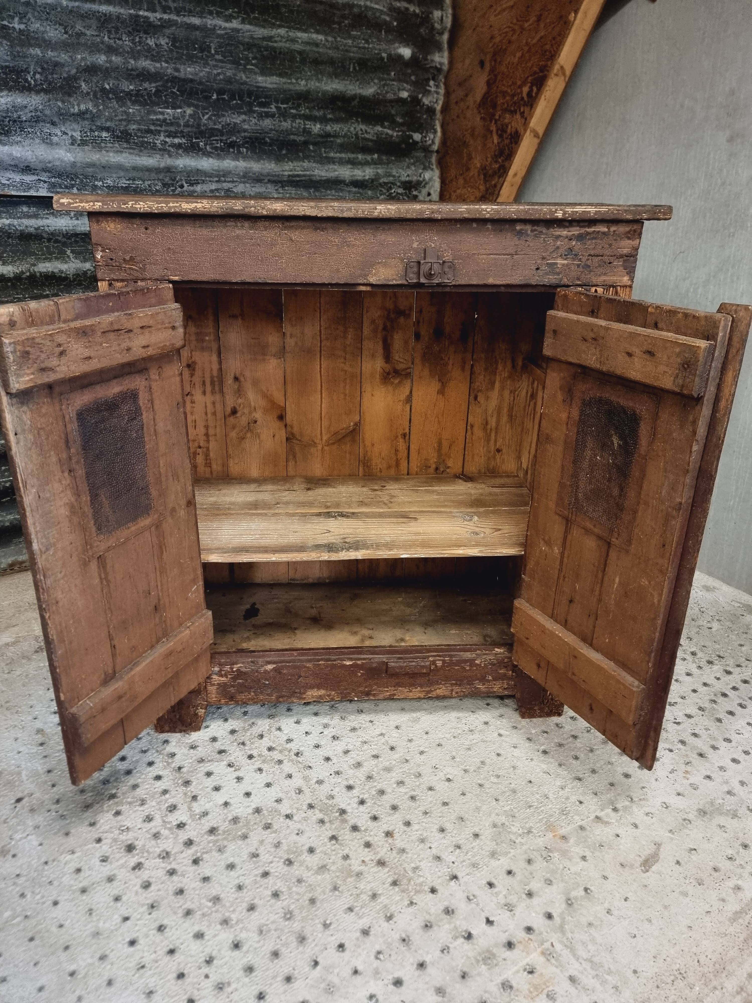 Antique cabinet French work cabinet sideboard cabinet 112x121 cm