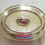 Serving dish / Silver metal vegetable