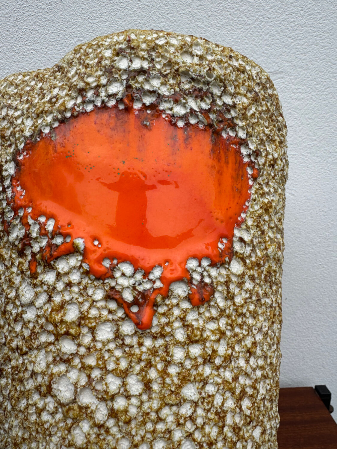 Large ceramic vase from Vallauris, 1970s