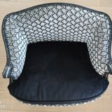 Fauteuil cabriolet et son repose pied