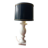 Vintage marble foot lamp