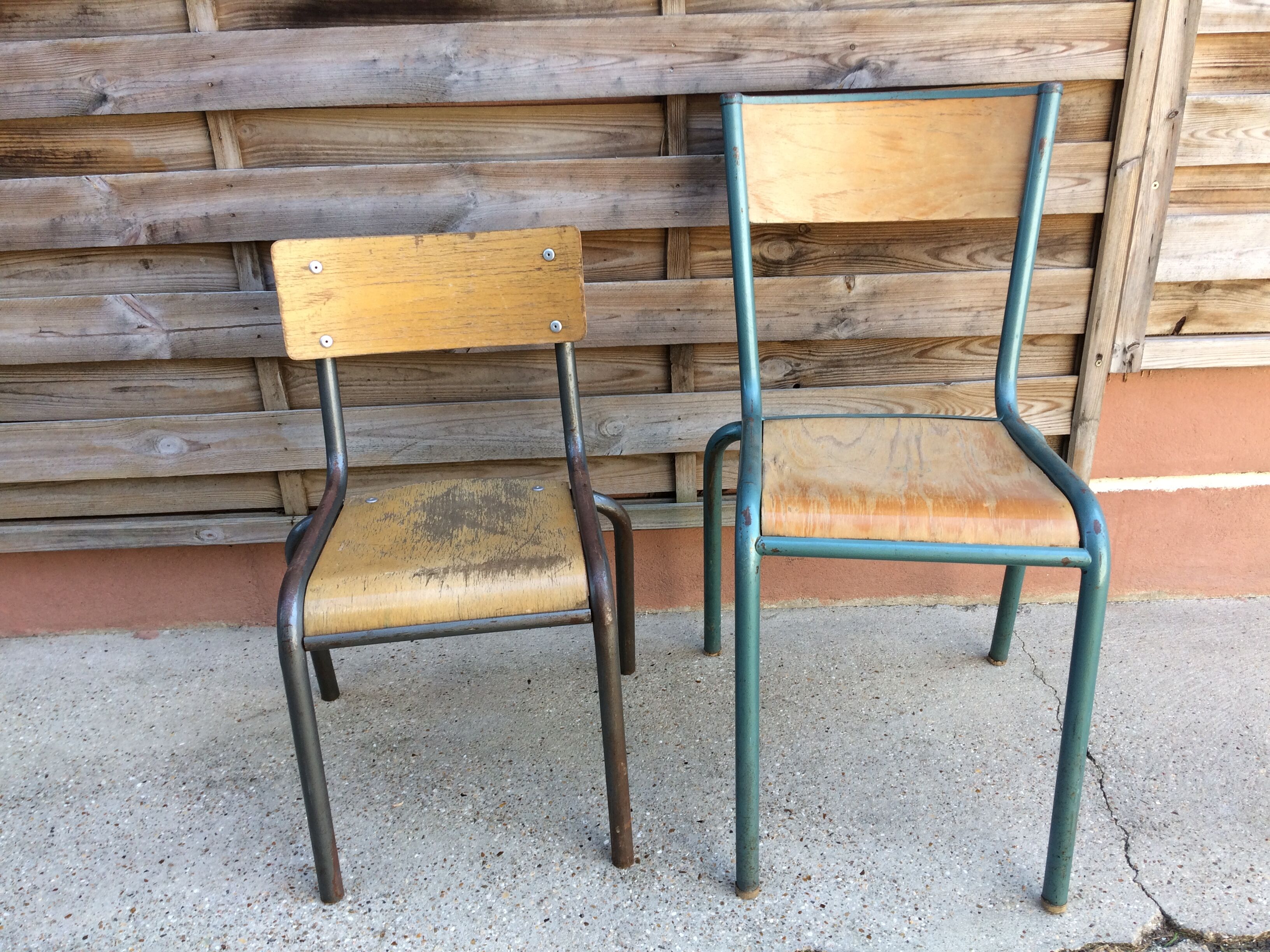 Child desk chair Mullca 510 vintage 60