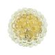 Large Mid-Century Amber Bubble Glass Ceiling Light by Helena Tynell, 1960s