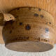 Small bowl in piryte sandstone