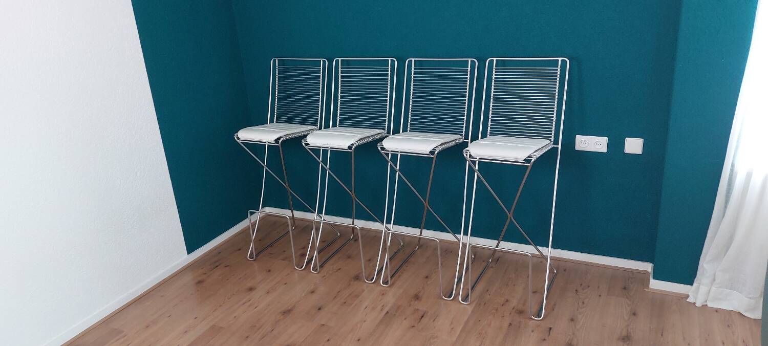 Tabourets de bar Kreuzschwinger par Till Behrens, années 1990