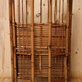 Foldable bamboo shelf