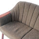 Scandinavian vintage wool boucle sofa, Norway 1960's