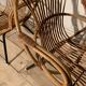 Pair of rattan chairs
