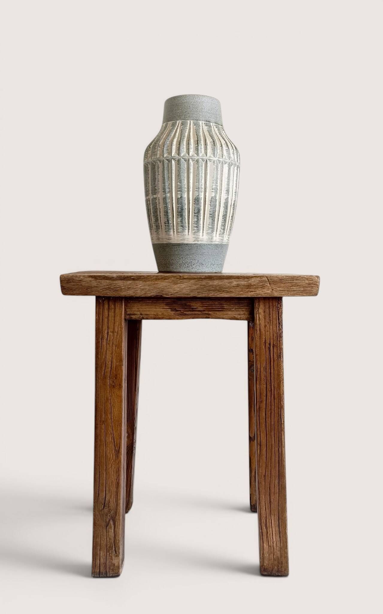 West German Mid-Century Modern Stoneware Vase by Bay Keramik, 1950s