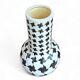 2 x Pied de poule vases / 1980s