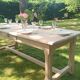 Renovated solid oak farmhouse table