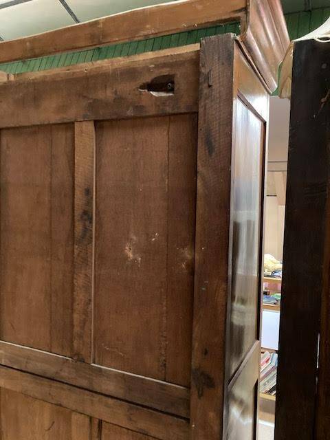 Antique 2-door wardrobe