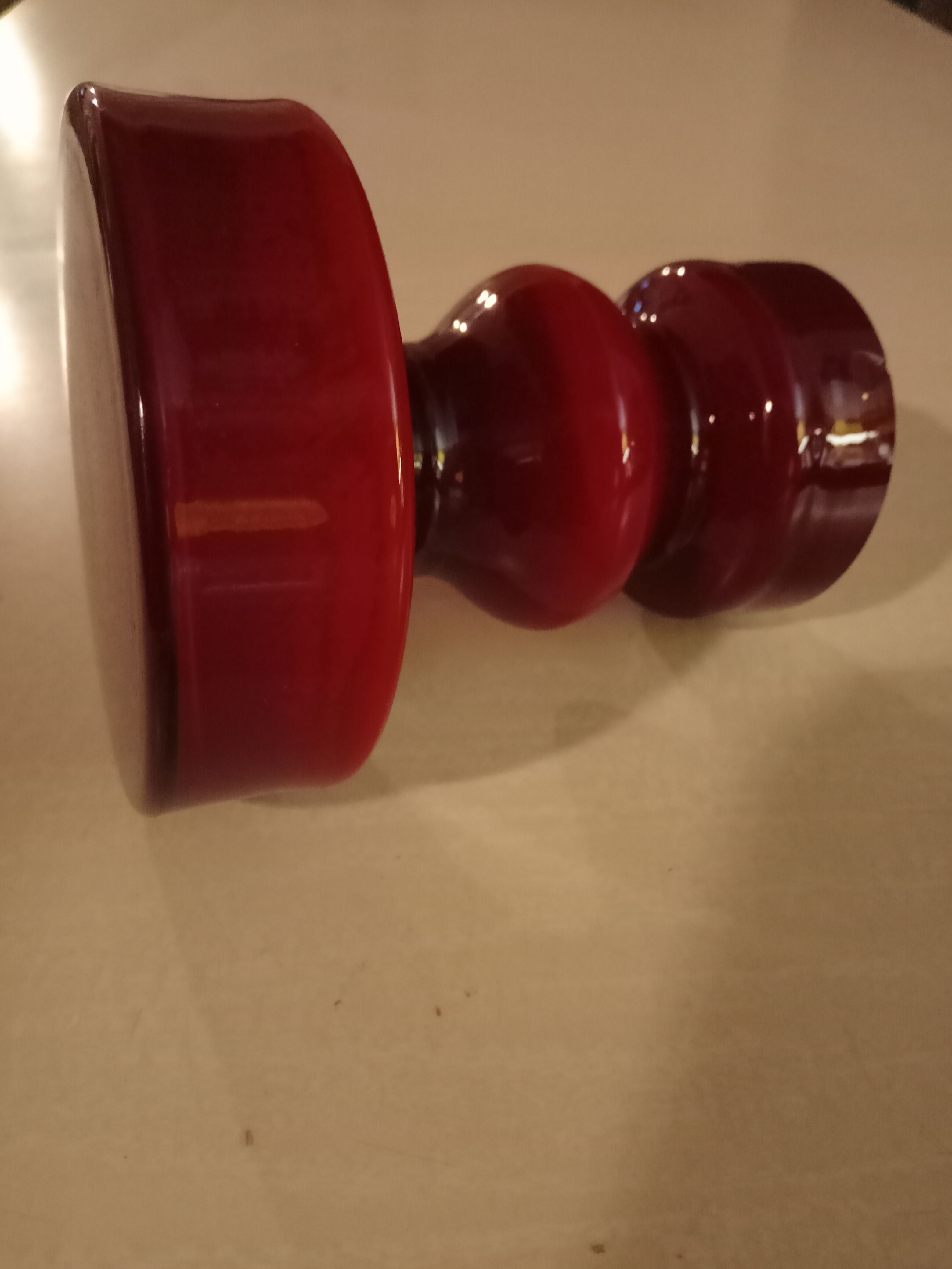 Glass vase or candle holder