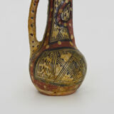 Iddeqi Kabyle pottery, Kabyle pitcher, Berber. Kabyle folk art