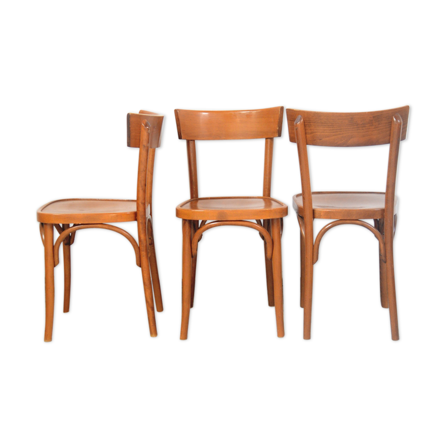 Ensemble de 3 chaises bistrot