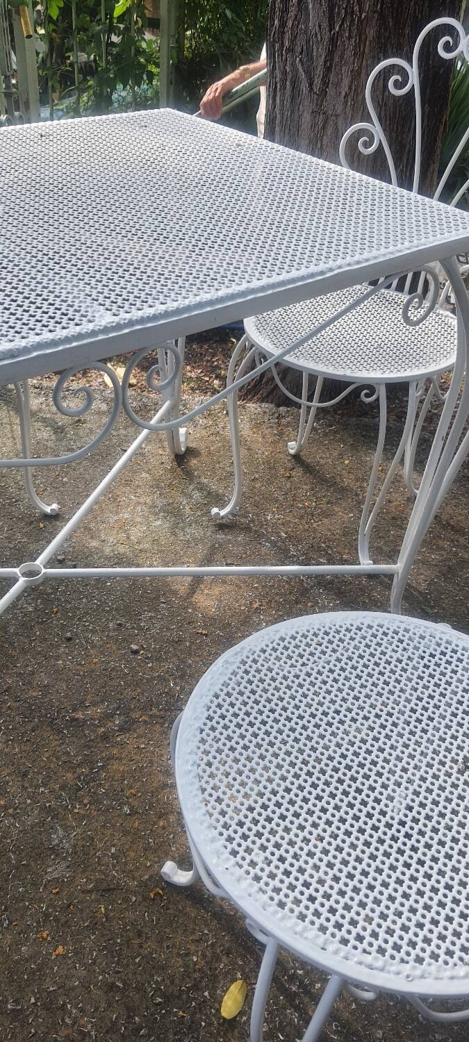 Vintage garden furniture