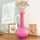 Vase vintage verre de Venise rose