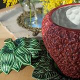 Soupière barbotine Fraise Bordallo