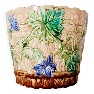 Art Nouveau earthenware cachepot