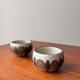 Set of ceramic bowls by Gabriel Fourmaintraux from the 1950s.