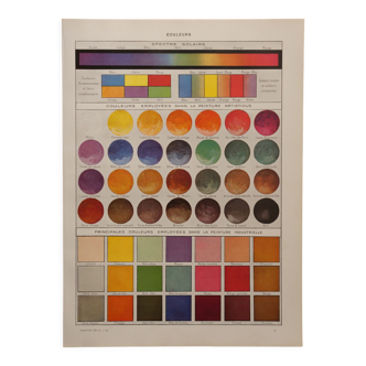 Original color lithograph