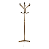 Vintage 50-60s industrial stainless steel parrot coat rack.