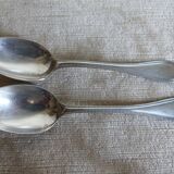 Ten teaspoons Christofle model pearls
