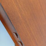 Small vintage Scandinavian teak sideboard from the 1960s.