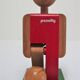 wooden toy footballer design P. Schweizer for Naef Switzerland